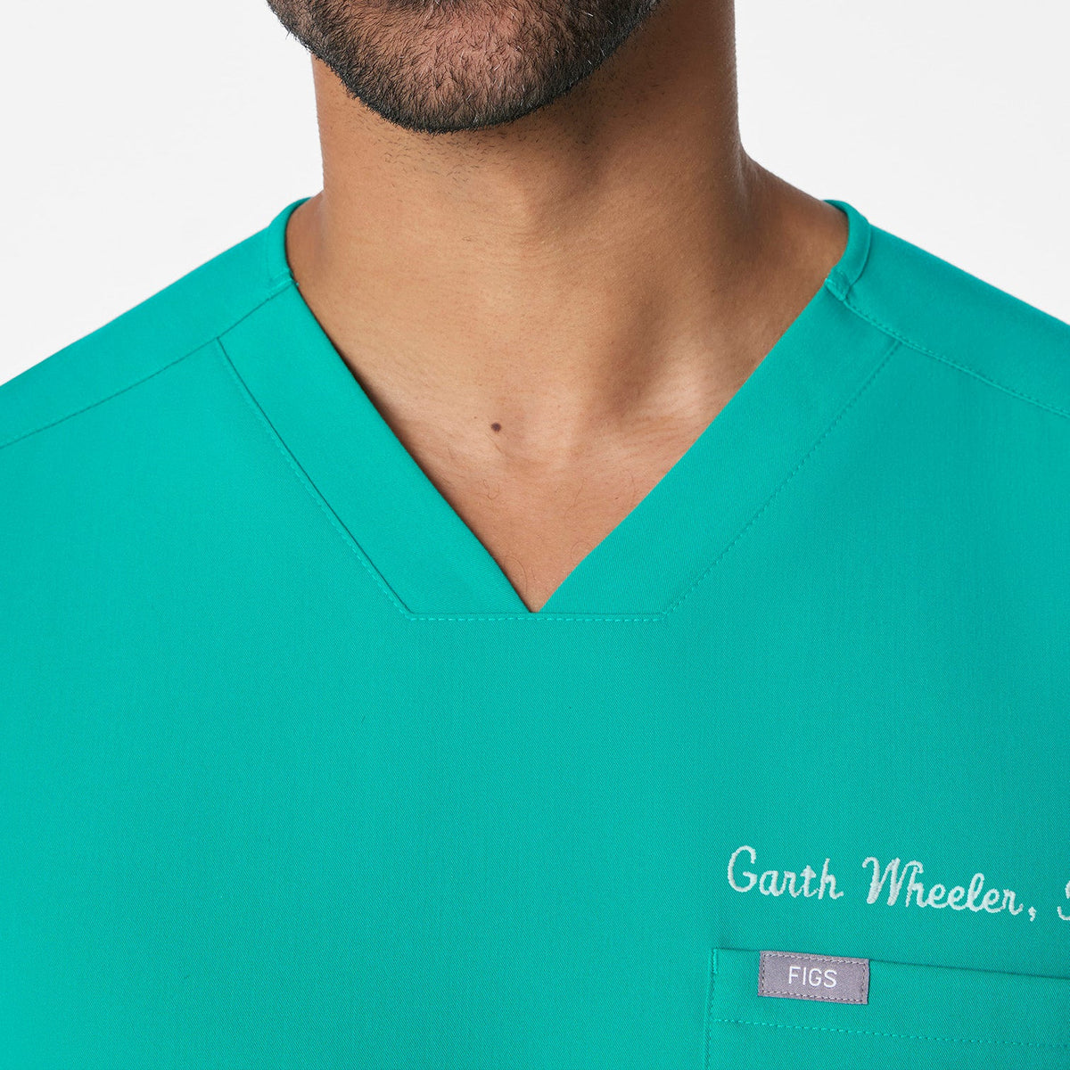 Chisec Scrub Top™ - Lagoon