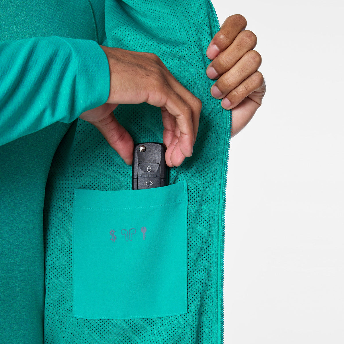 Cobaki Scrub Vest - Lagoon