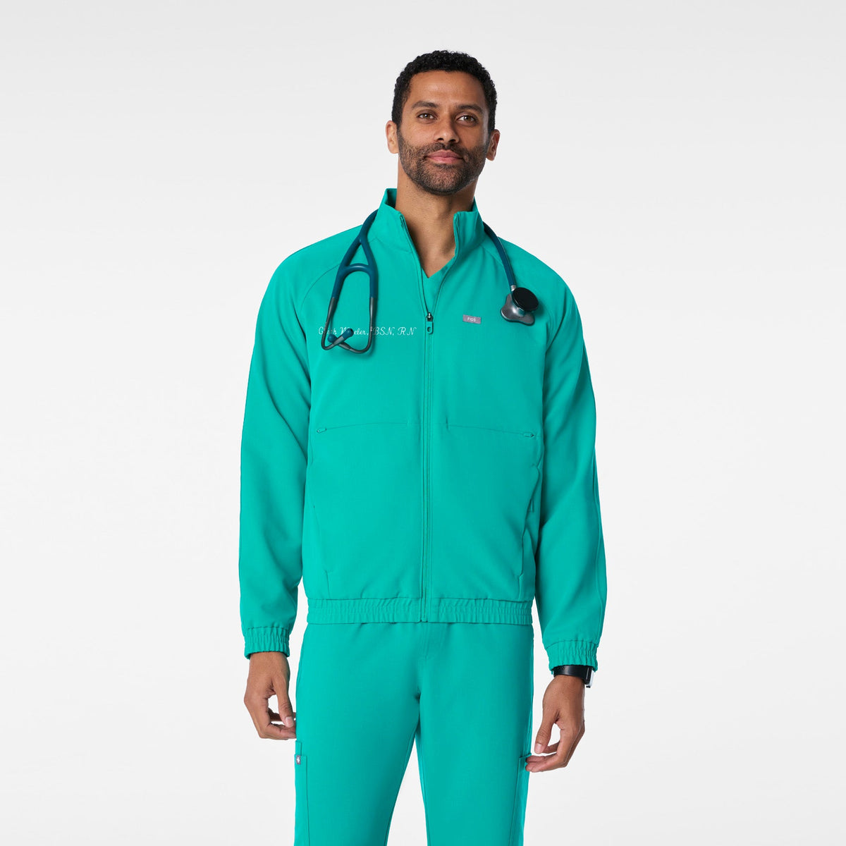 Cobaki Scrub Jacket - Lagoon