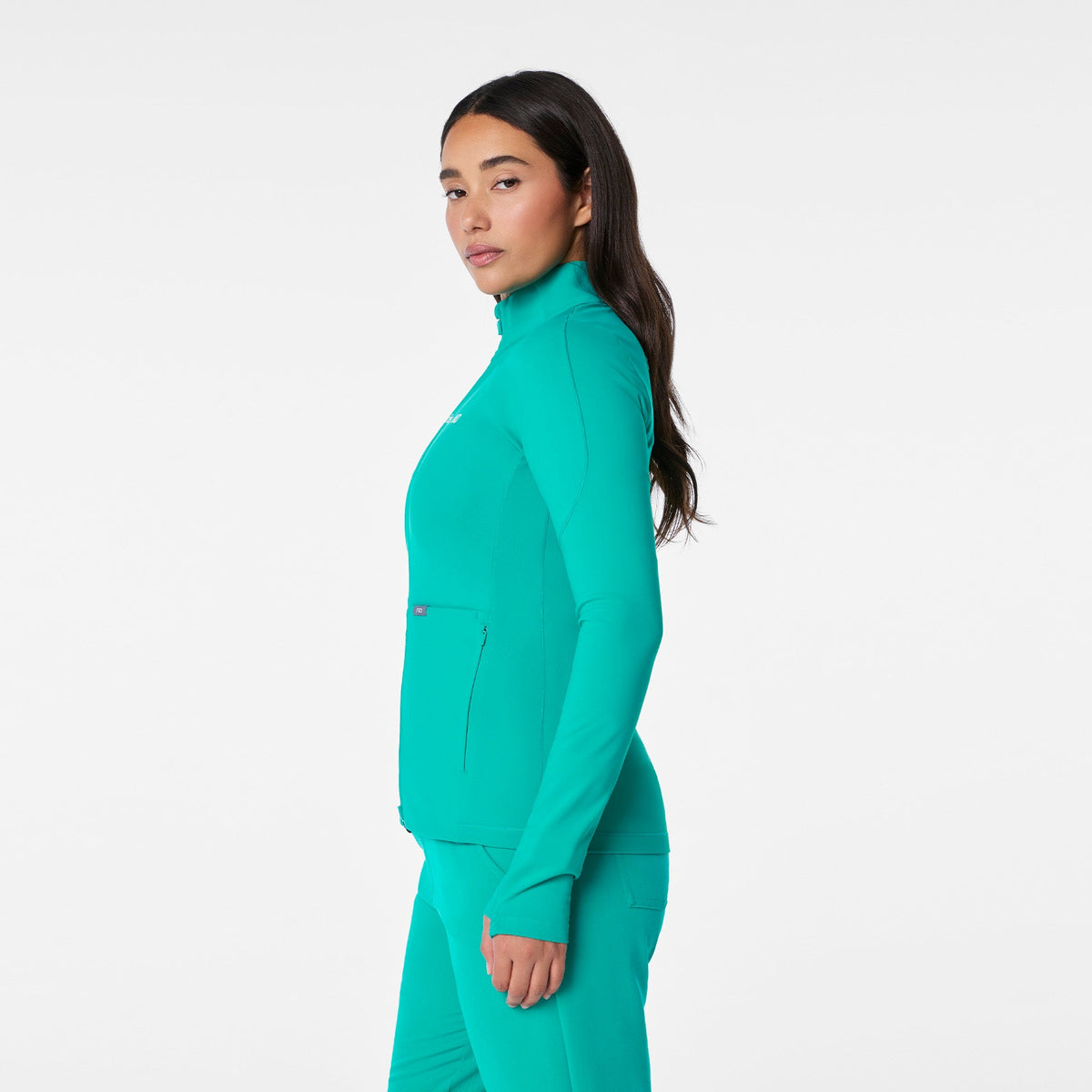 ContourKnit Scrub Jacket™ - Lagoon