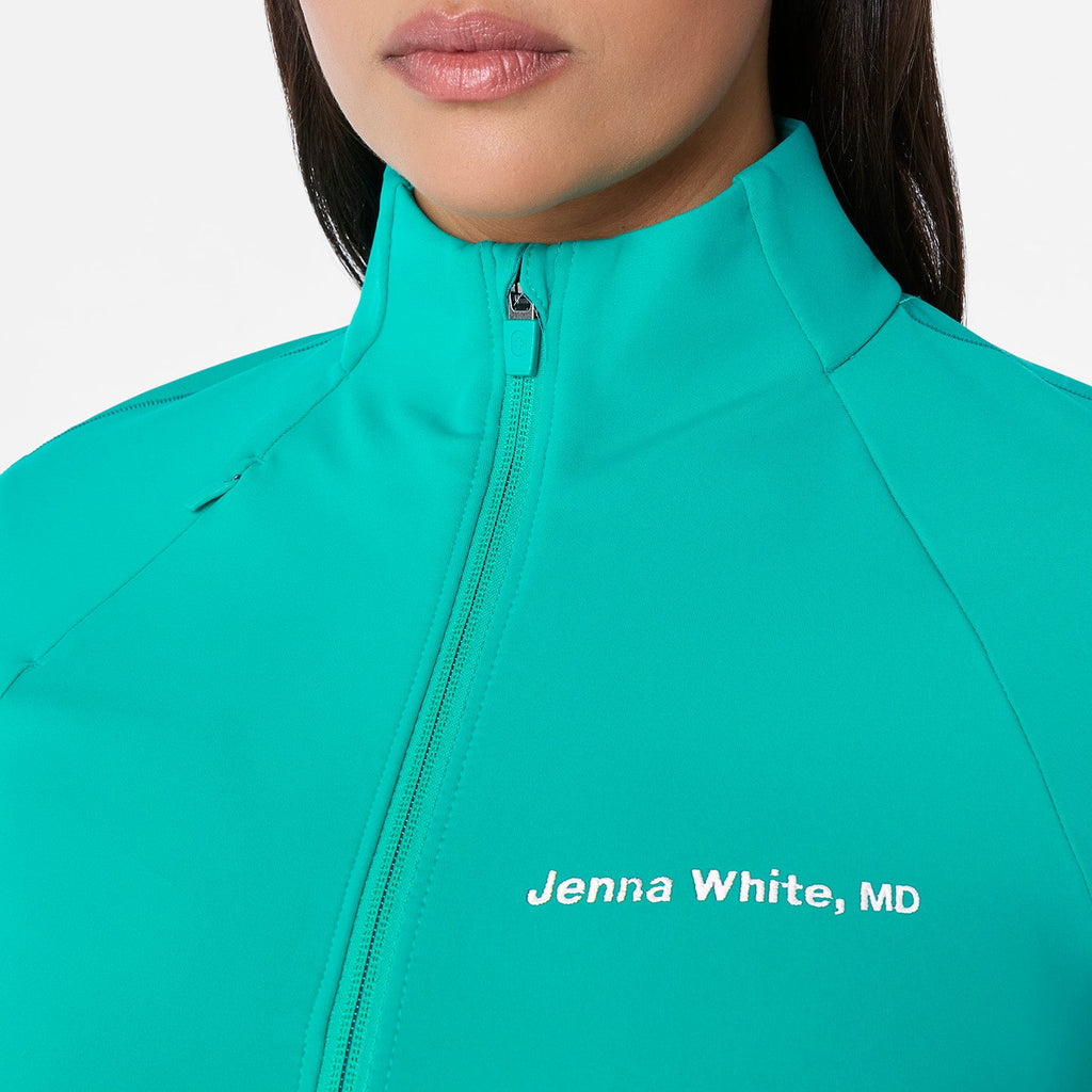 ContourKnit Scrub Jacket™ - Lagoon