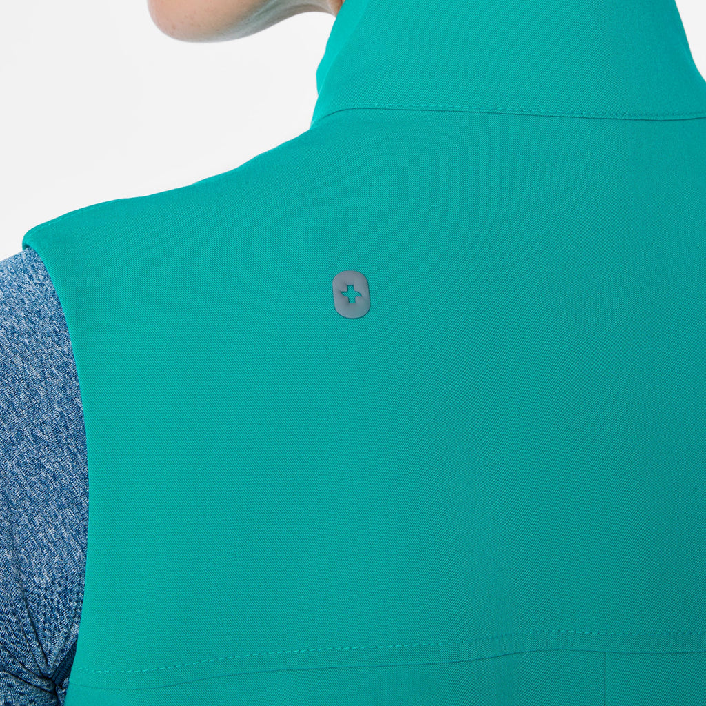Sydney Scrub Vest - Lagoon