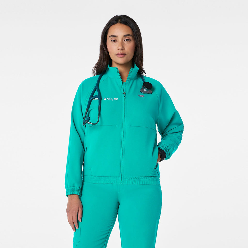 Sydney Scrub Jacket - Lagoon