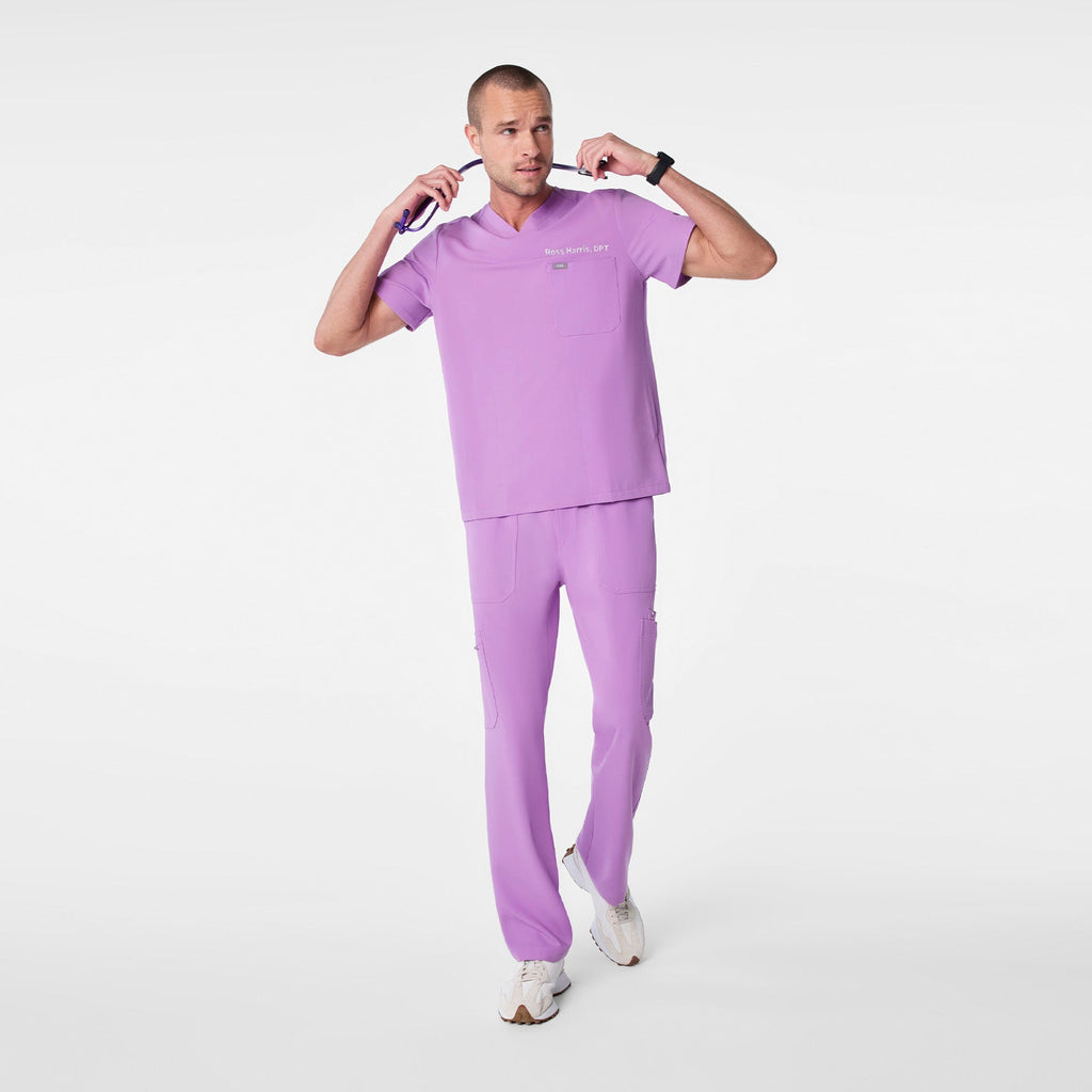 Chisec Scrub Top™ - Wild Iris