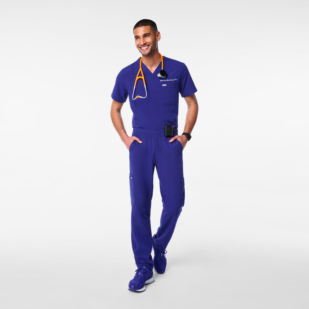 Axim Straight-Leg Scrub Pant™ - Deep Royal Blue