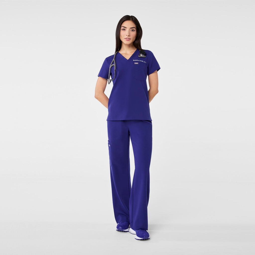 Catarina Scrub Top™ - Deep Royal Blue