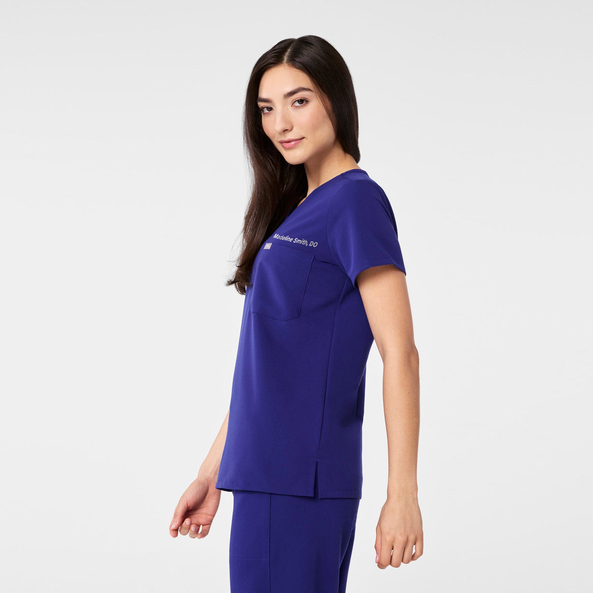 Catarina Scrub Top™ - Deep Royal Blue