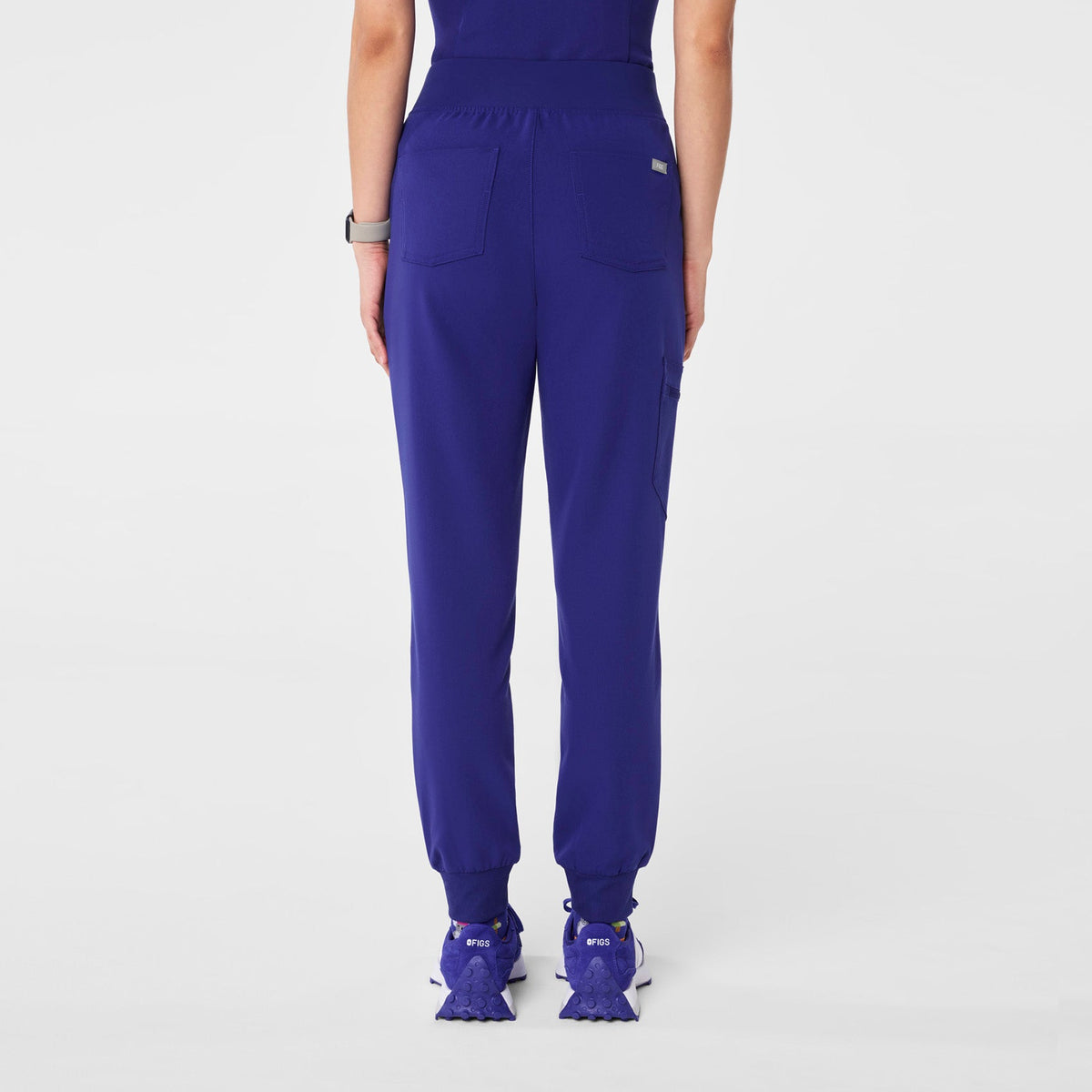 Zamora High-Rise Jogger Scrub Pant™ - Deep Royal Blue