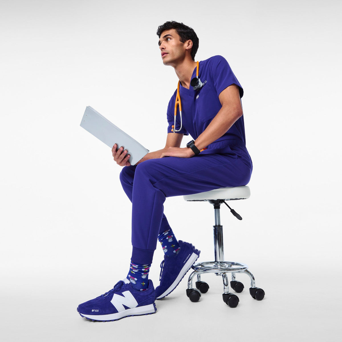 FIGS | New Balance 327 - Deep Royal Blue