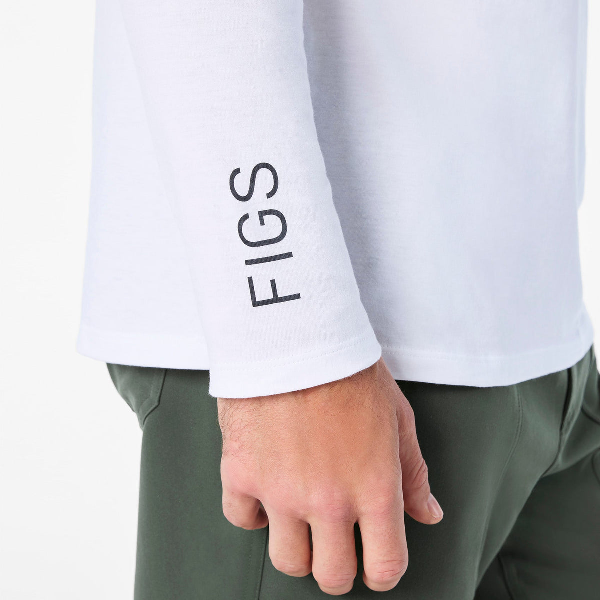 My First Name is Doctor Long-Sleeve Underscrub - Optic White