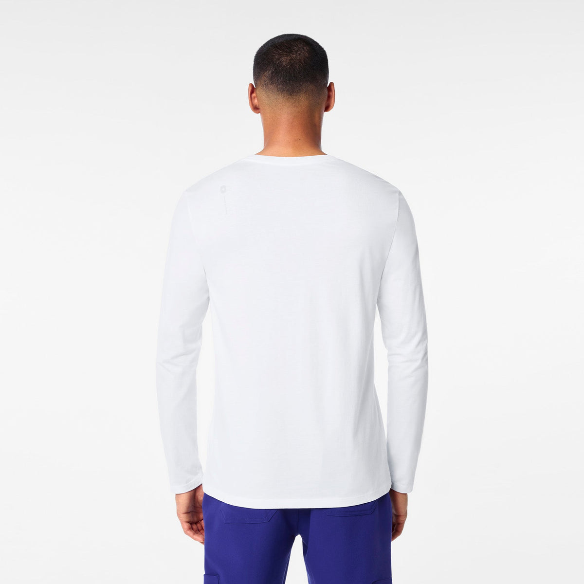 I Am a Nurse Long-Sleeve Underscrub - Optic White