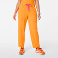 Giuliana High-Rise Barrel-Leg Scrub Pant - Creamsicle