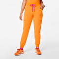 Zamora High-Rise Jogger Scrub Pant™ - Creamsicle