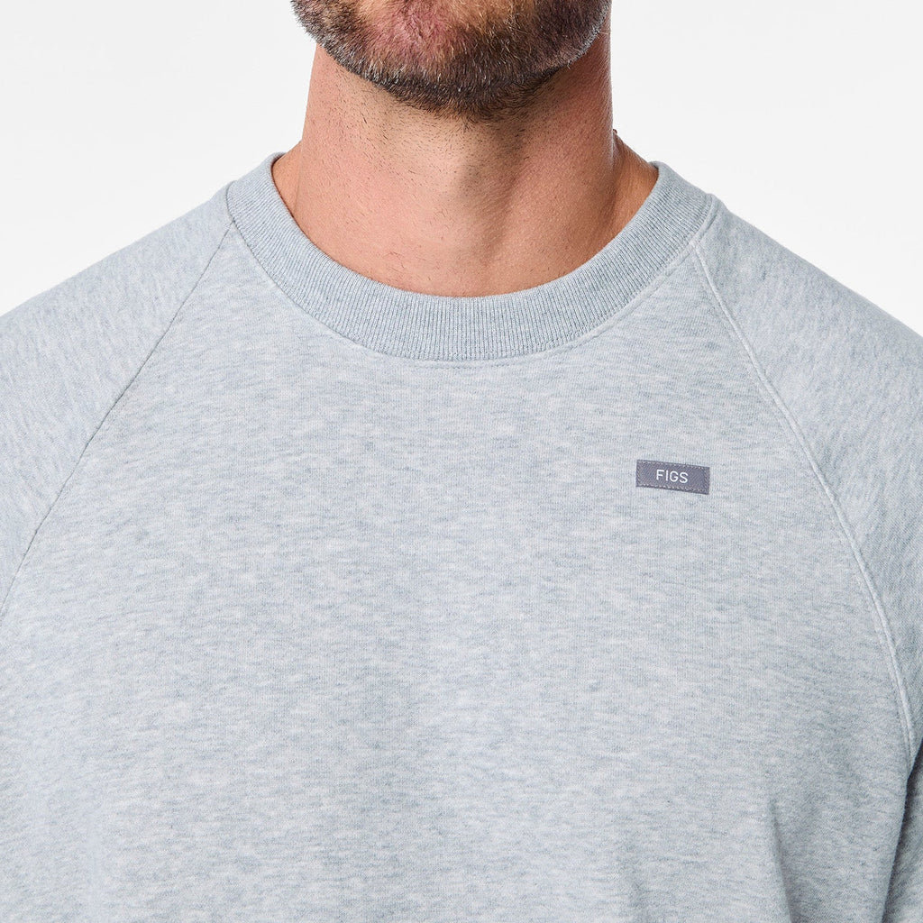 Elliot Short-Sleeve Sweatshirt - Heather Grey