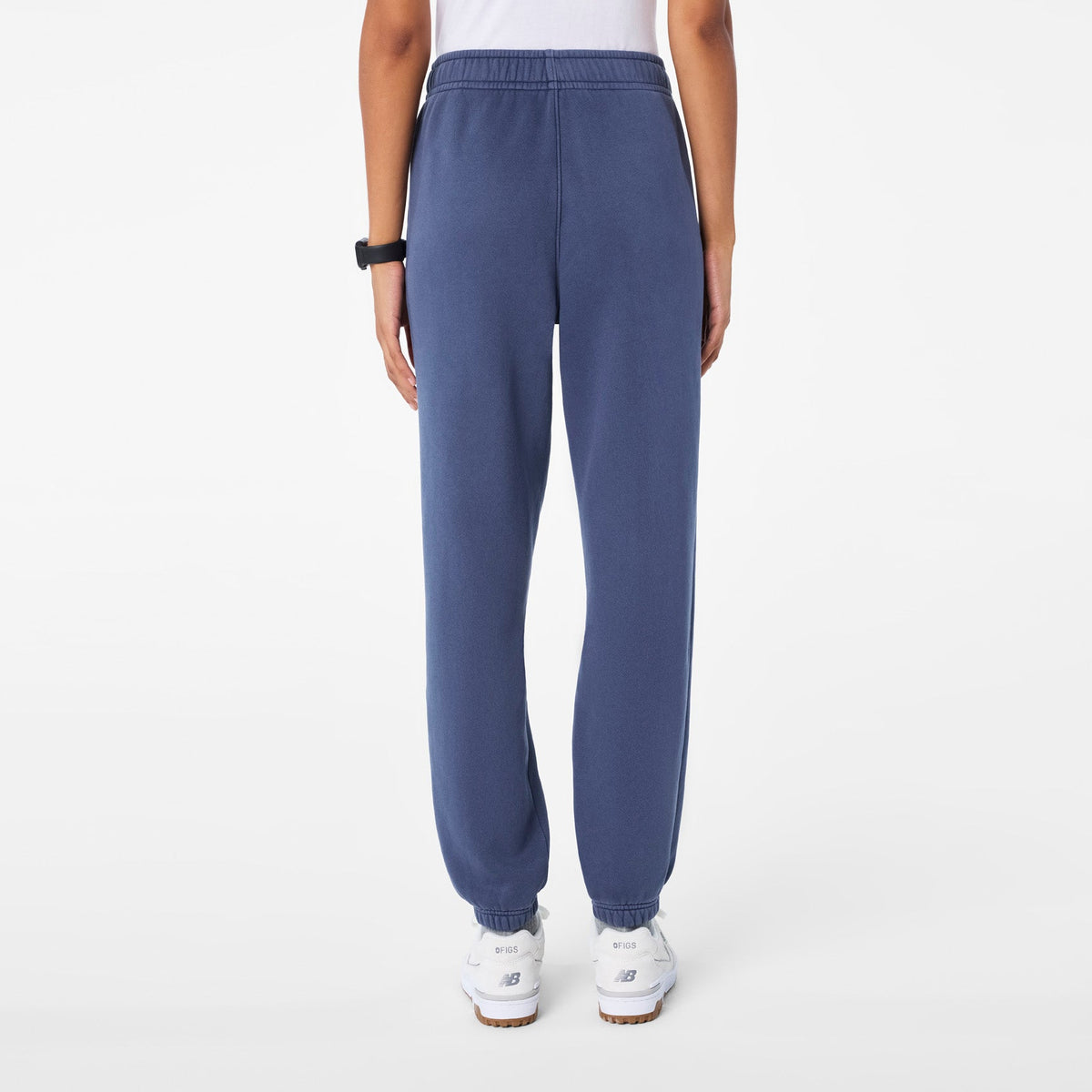 Hayden Vintage Wash Jogger Sweatpants - Quiet Navy