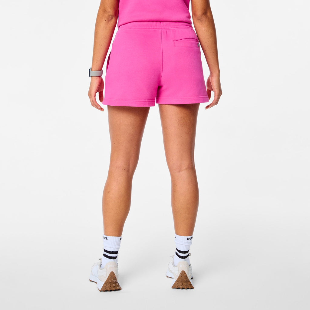 Evelyn Sweatshorts - Rapid Response Pink