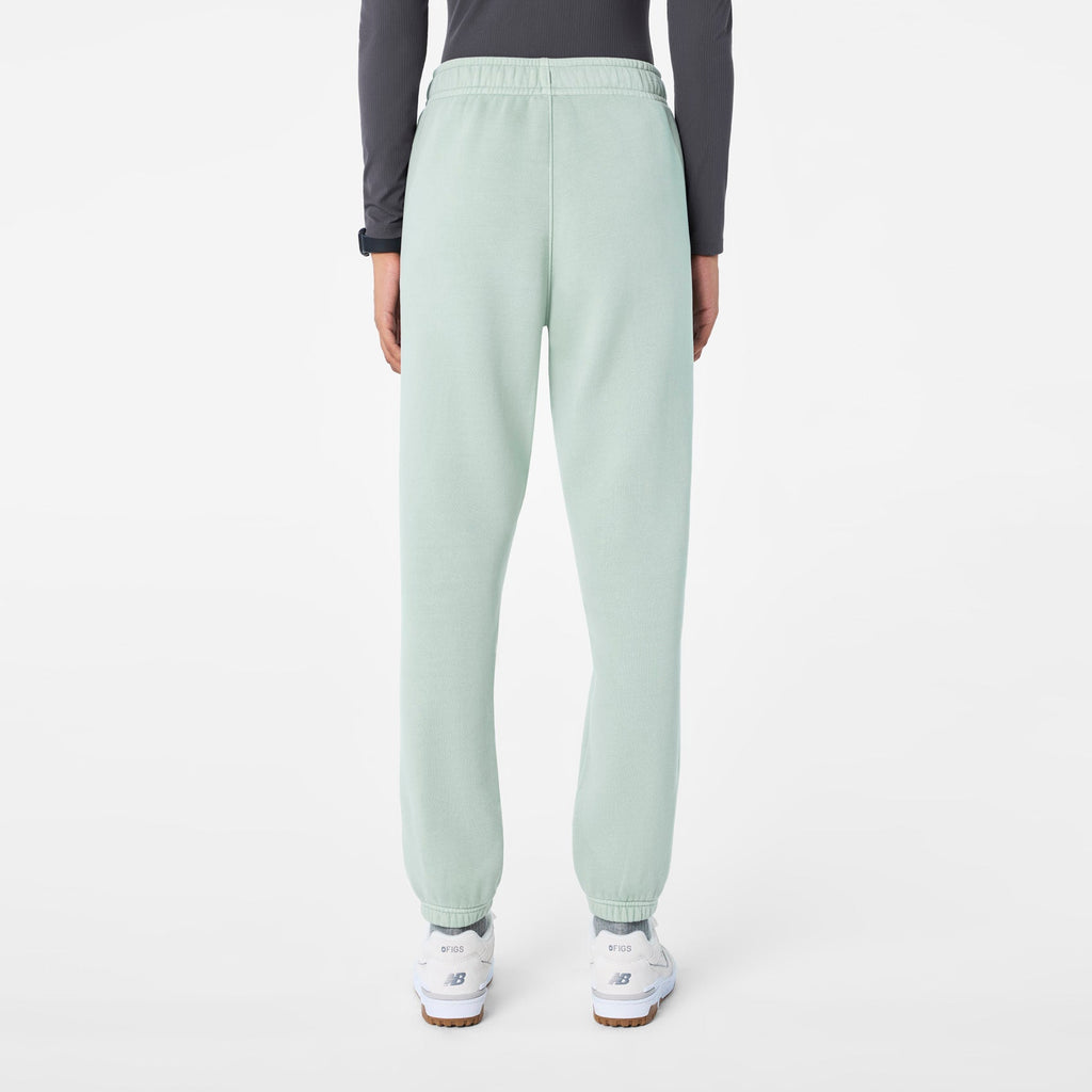 Hayden Vintage Wash Jogger Sweatpants - Soft Sage