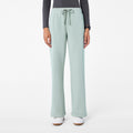 Hayden Vintage Wash Wide-Leg Sweatpants - Soft Sage