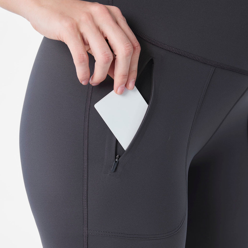 Ashland Maternity ScrubLegging™ - Charcoal