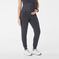 Zamora Maternity Jogger Scrub Pant - Charcoal