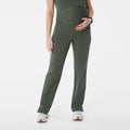 Kade Maternity Straight-Leg Scrub Pant - Moss