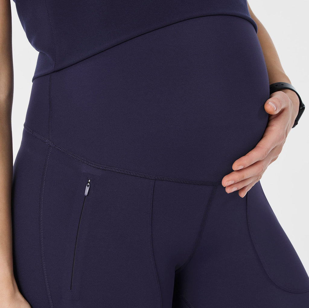 Ashland Maternity ScrubLegging™ - Navy