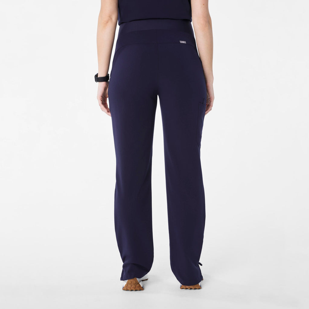 Kade Maternity Straight-Leg Scrub Pant - Navy