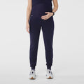Zamora Maternity Jogger Scrub Pant - Navy