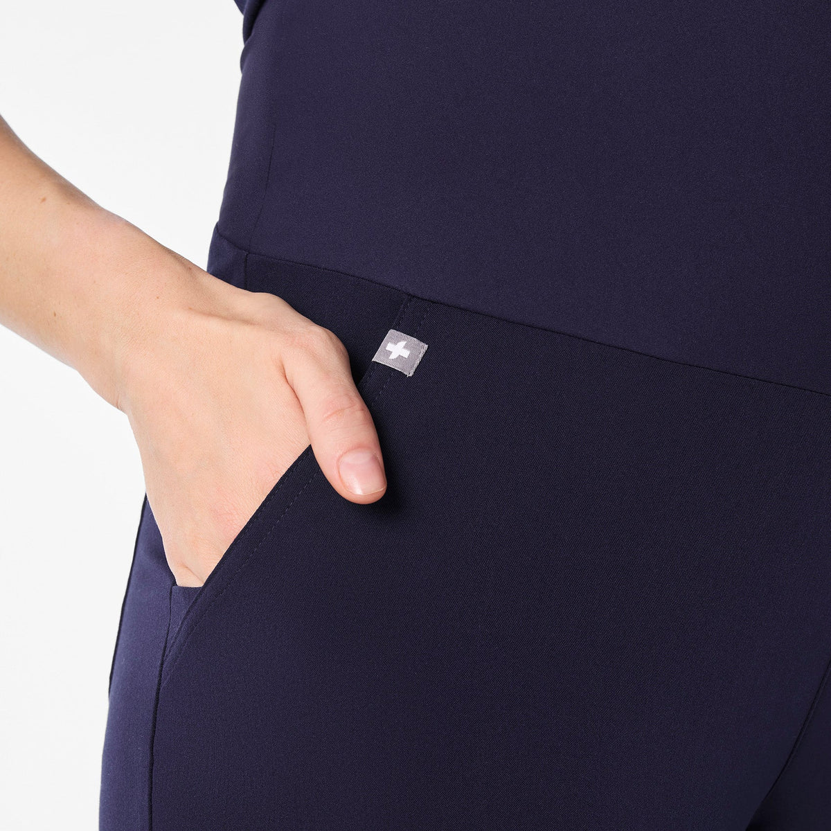 Zamora Maternity Jogger Scrub Pant - Navy