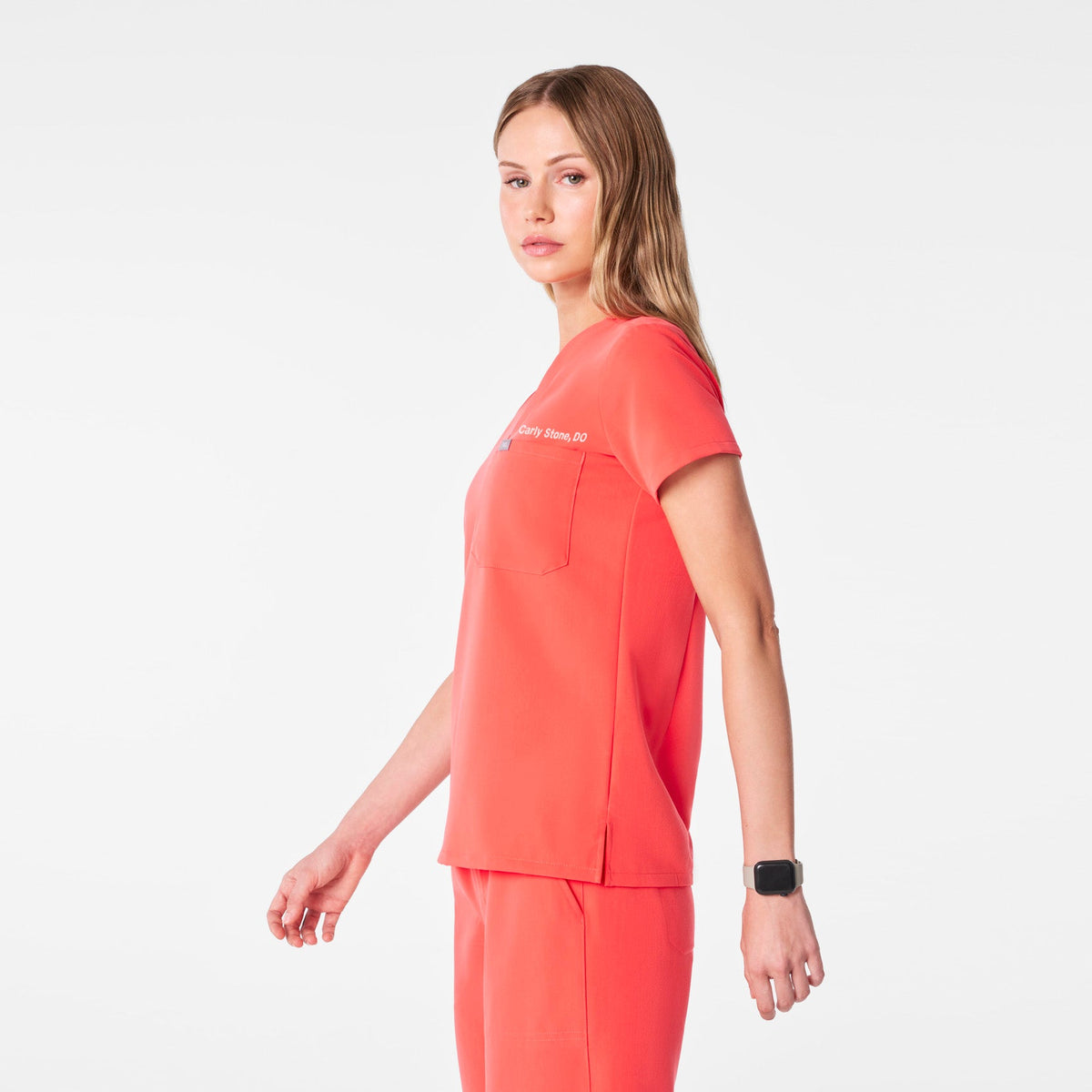 Catarina Scrub Top™ - Fireside