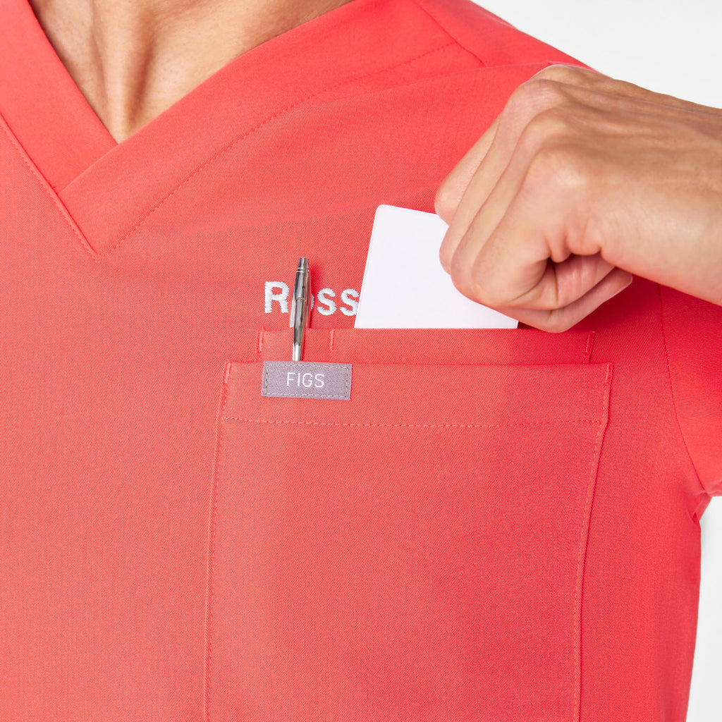Leon Scrub Top™ - Fireside