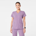 Casma Scrub Top™ - Purple Haze