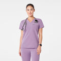 Catarina Scrub Top™ - Purple Haze