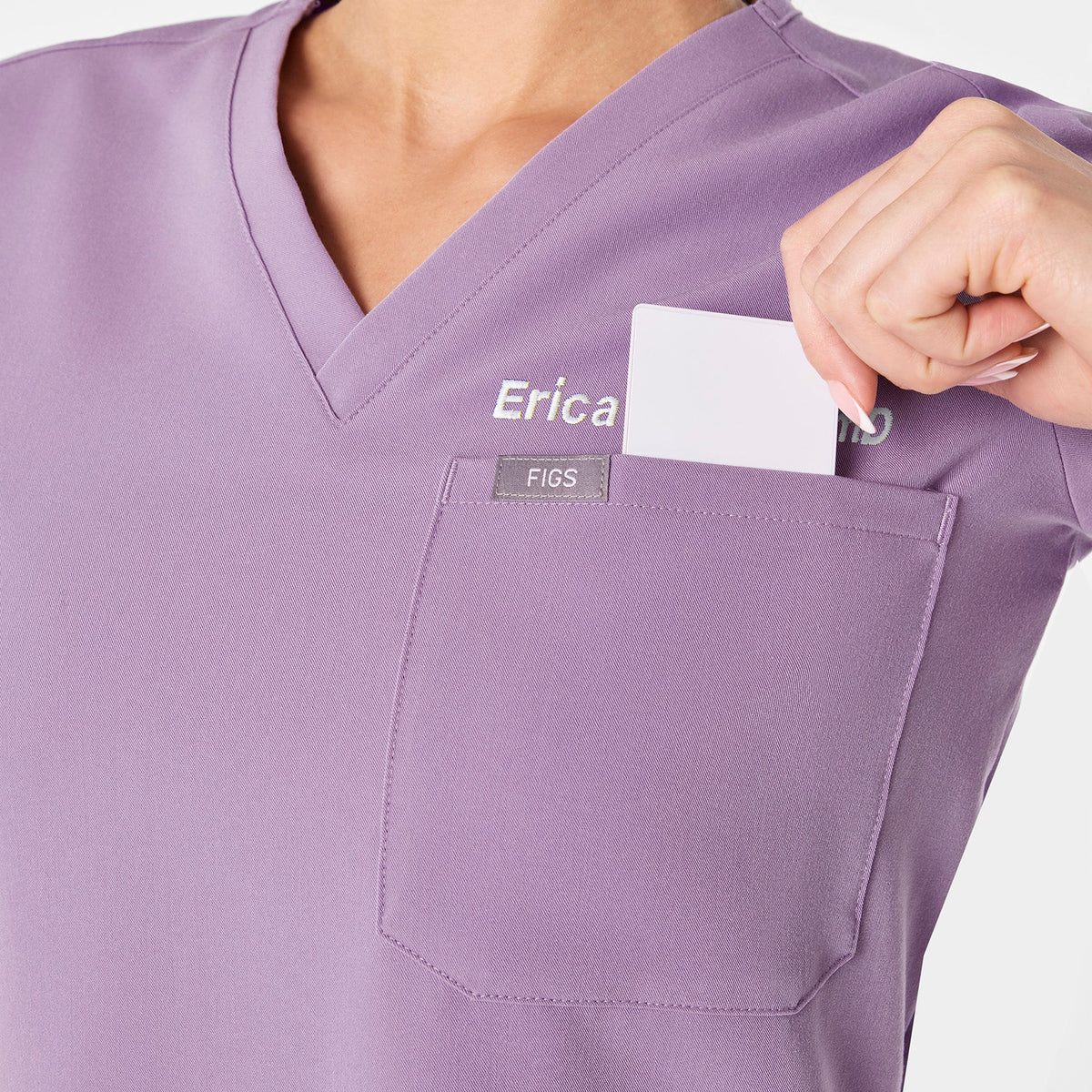Catarina Scrub Top™ - Purple Haze