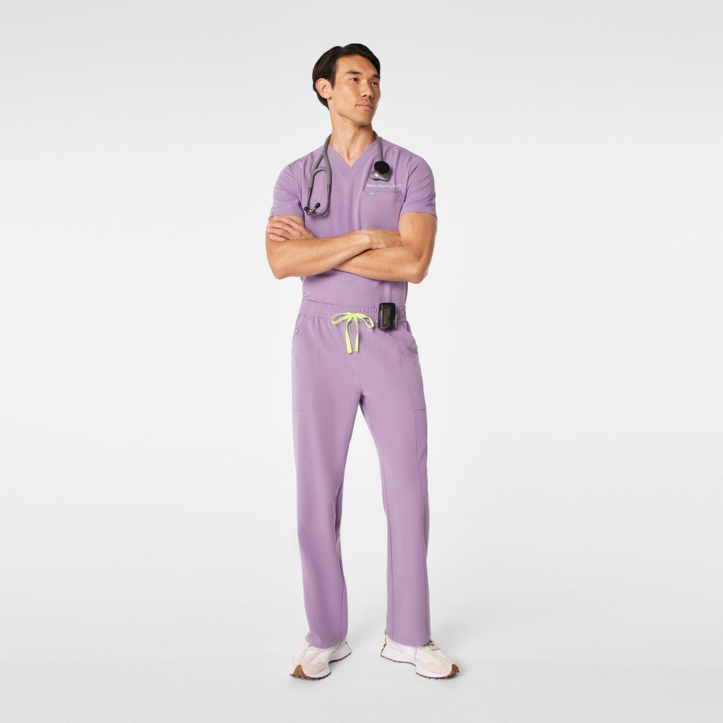 Vernon Straight-Leg Scrub Pant - Purple Haze