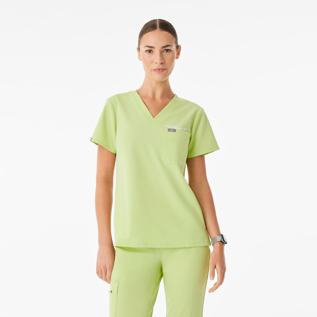 Catarina Scrub Top™ - Sea Mist