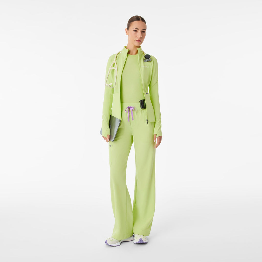 ContourKnit Scrub Jacket™ - Sea Mist
