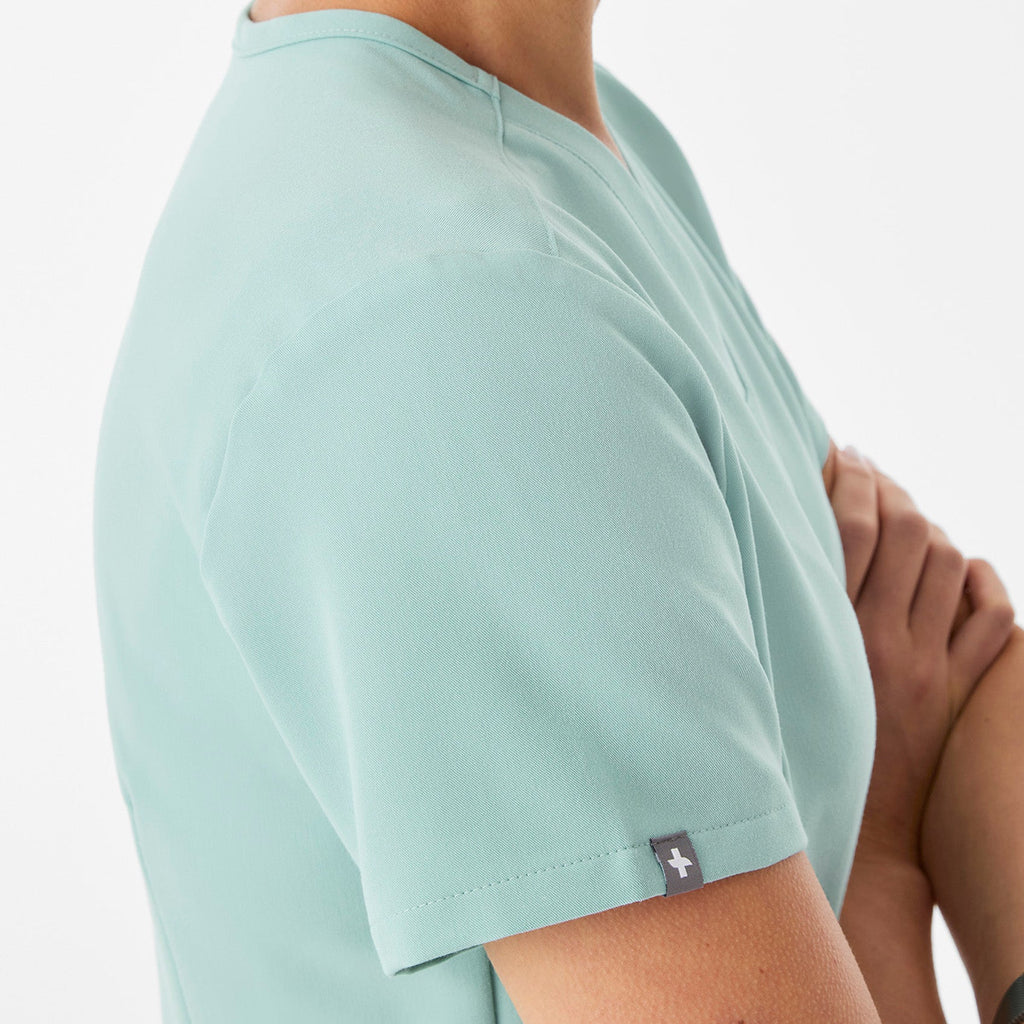 Casma Scrub Top™ - Seaglass