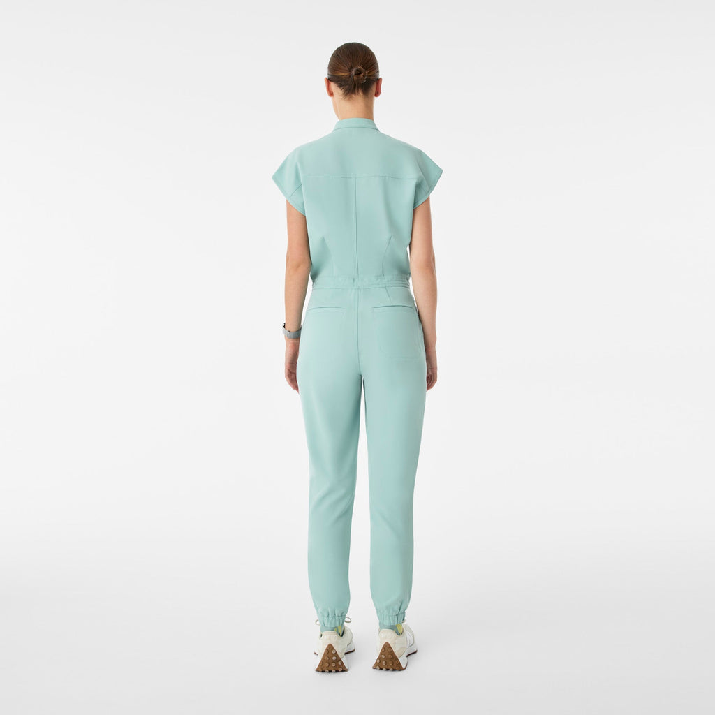Rafaela Jogger ScrubJumpsuit™ - Seaglass