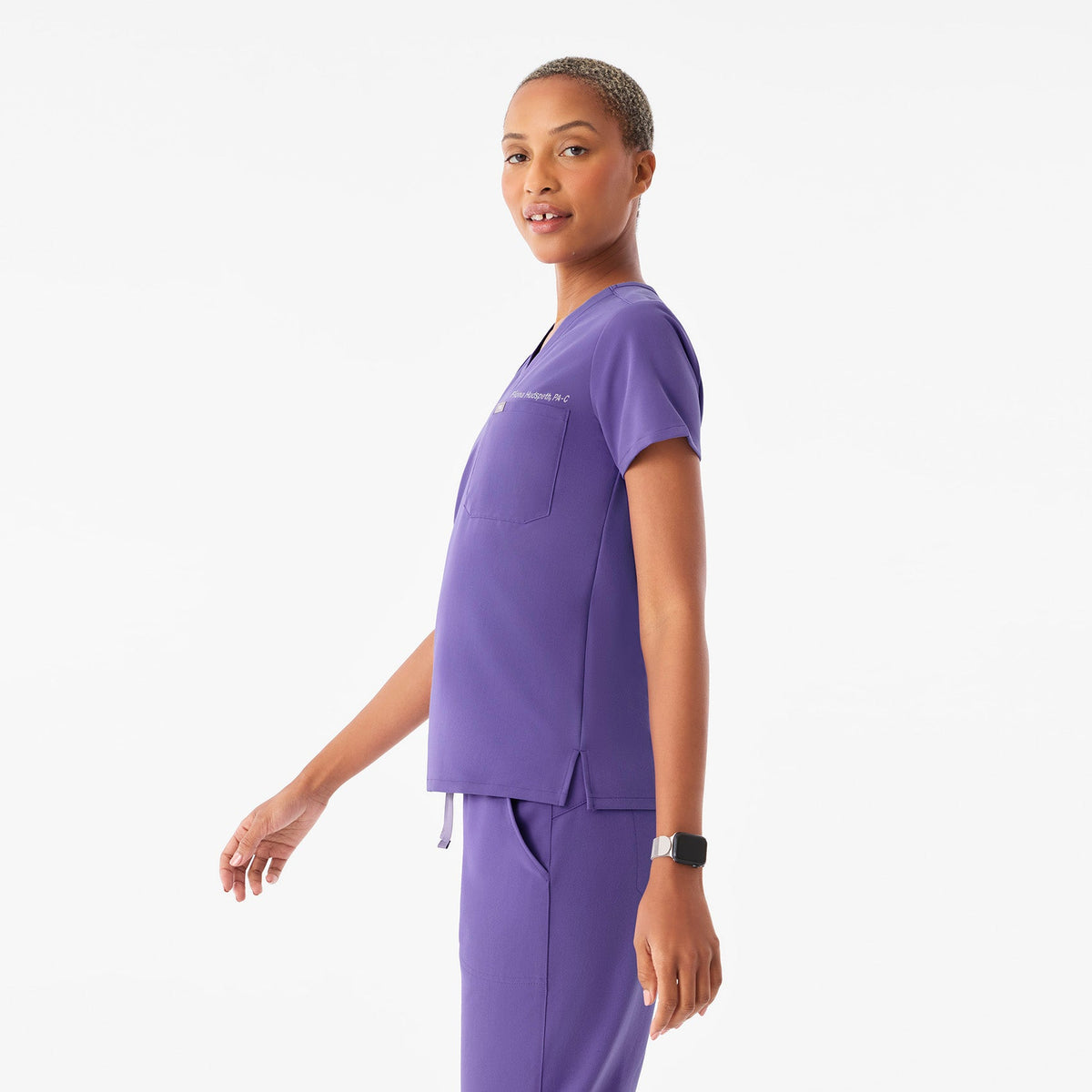 Catarina Scrub Top™ - Amethyst
