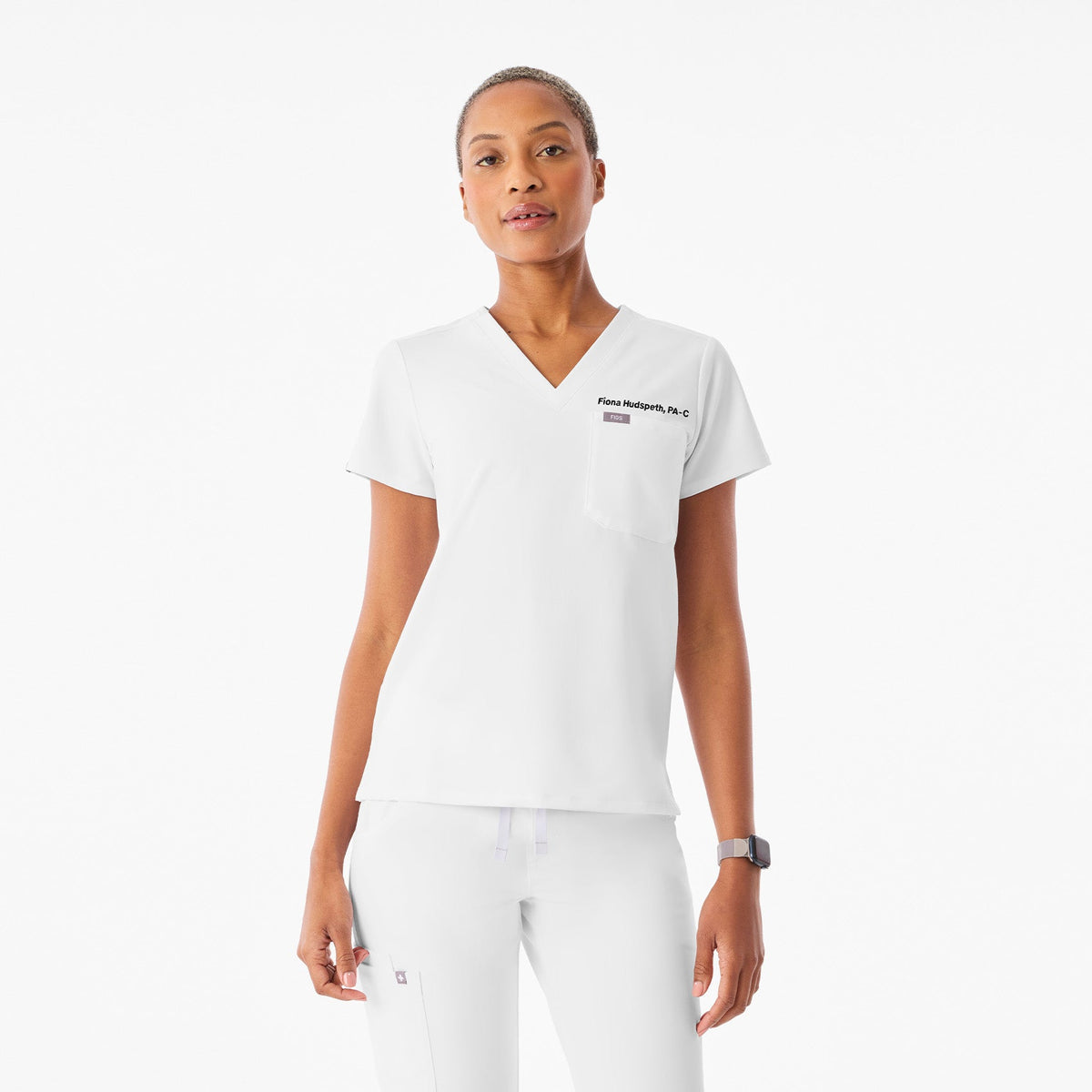 Catarina Scrub Top™ - Optic White