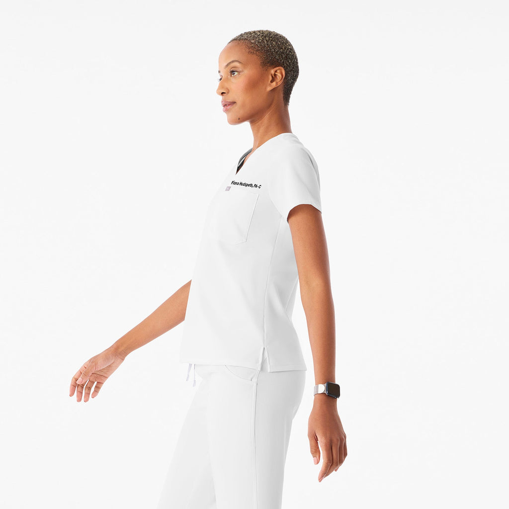 Catarina Scrub Top™ - Optic White