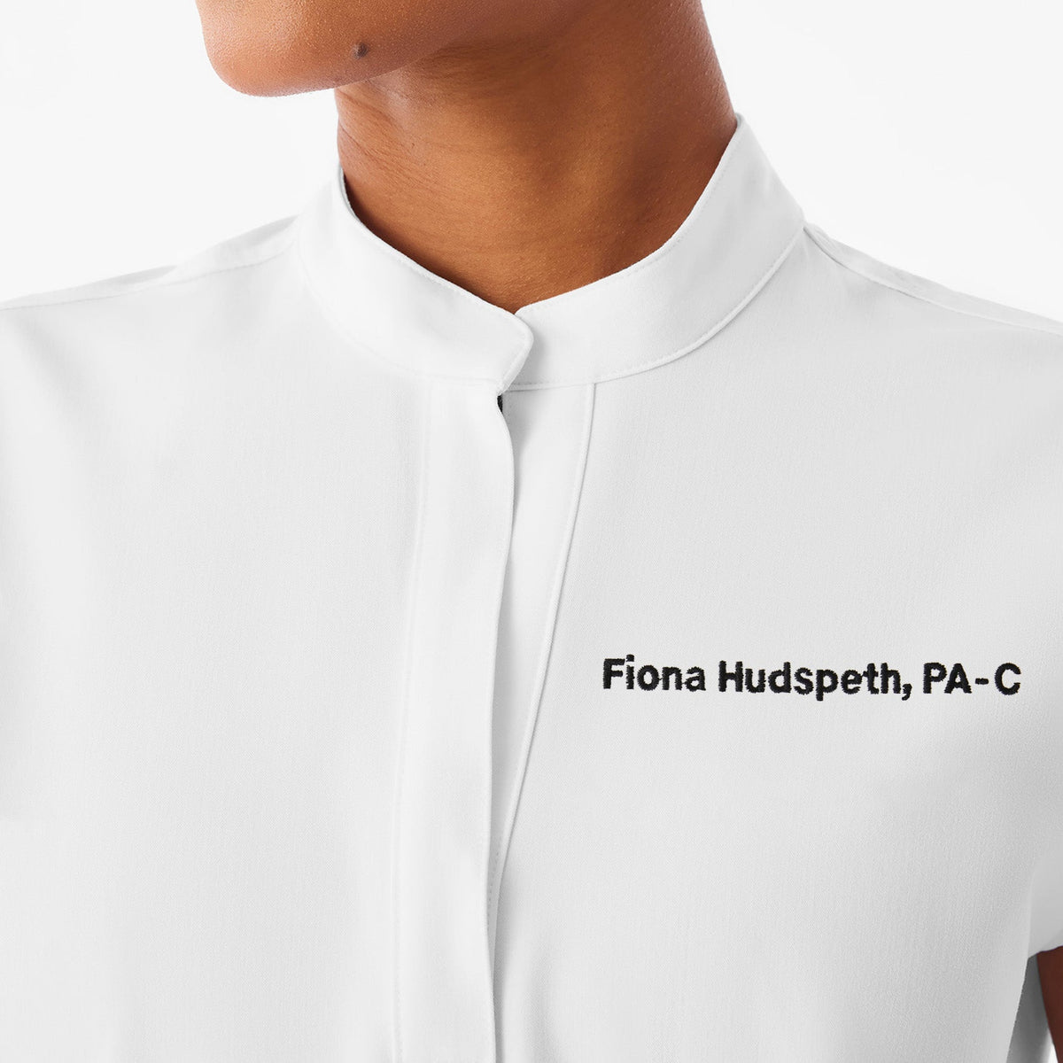 Rafaela Oversized Scrub Top™ - Optic White