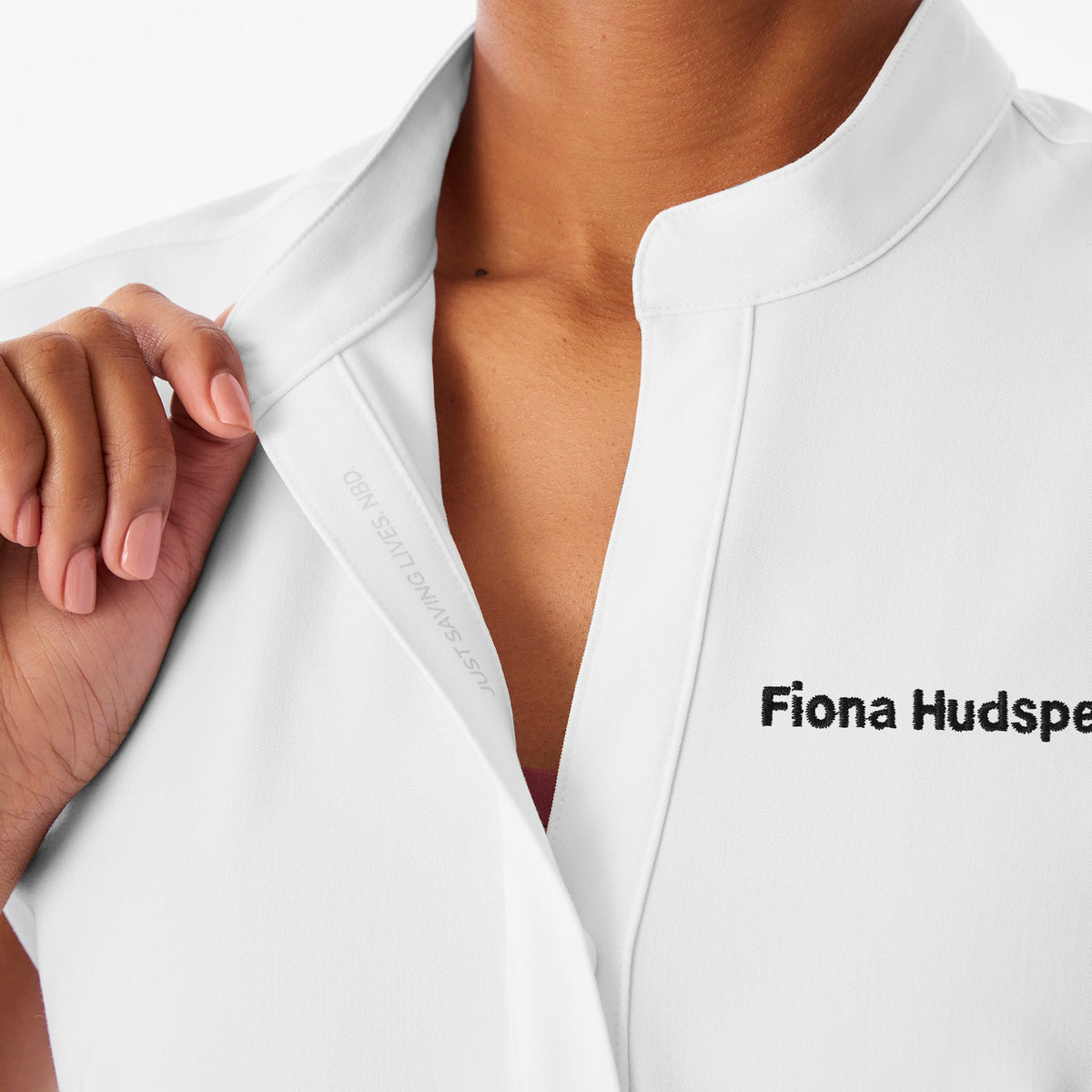 Rafaela Oversized Scrub Top™ - Optic White