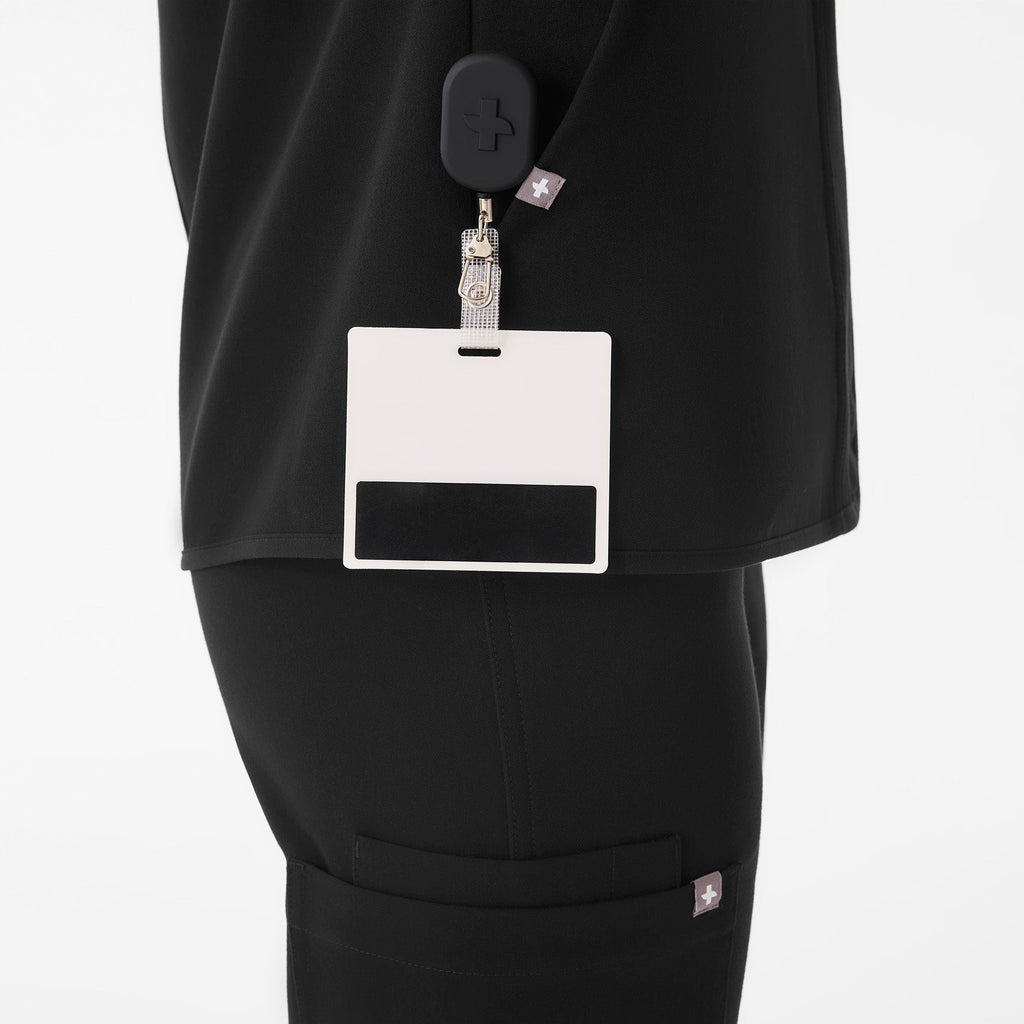 Claire Scrub Jacket - Black