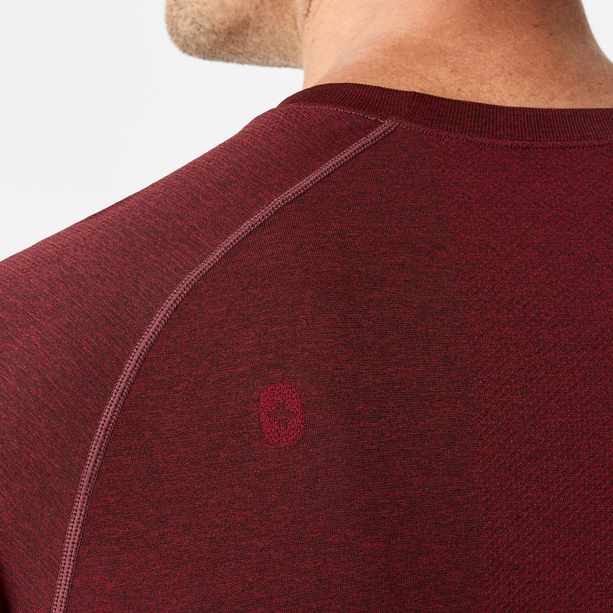 Makato Seamless Long-Sleeve Underscrub - Burgundy