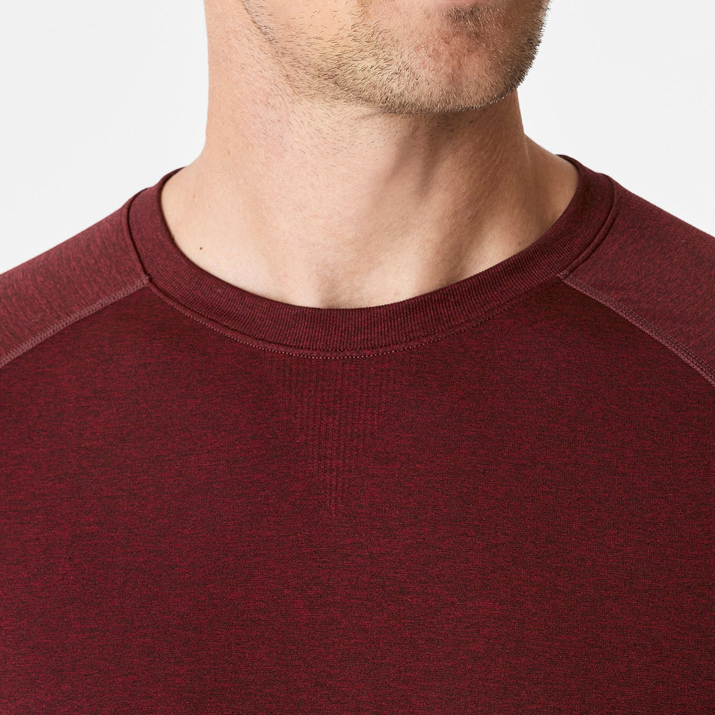 Makato Seamless Long-Sleeve Underscrub - Burgundy