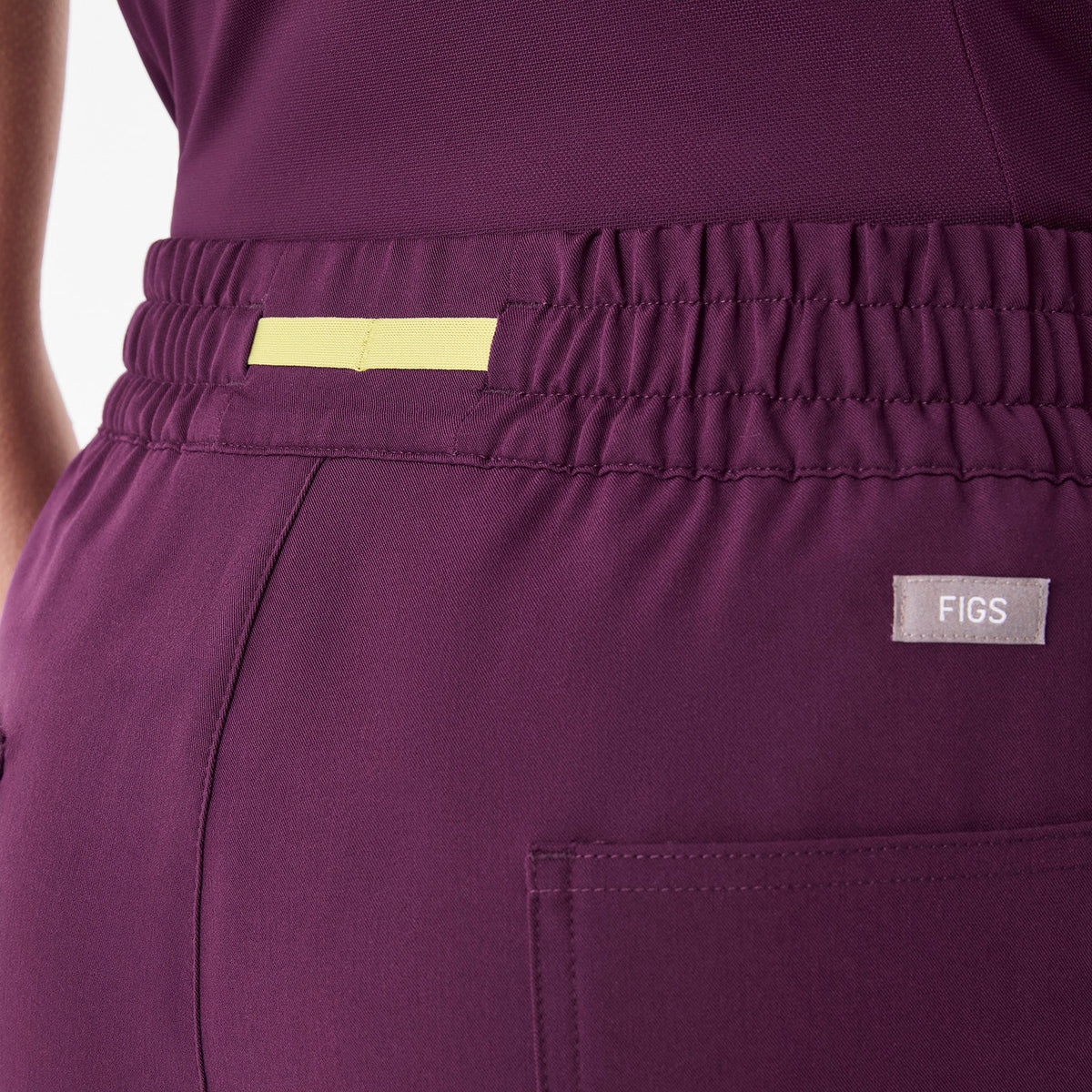 Roslyn Wide-Leg Scrub Pant - Deep Purple