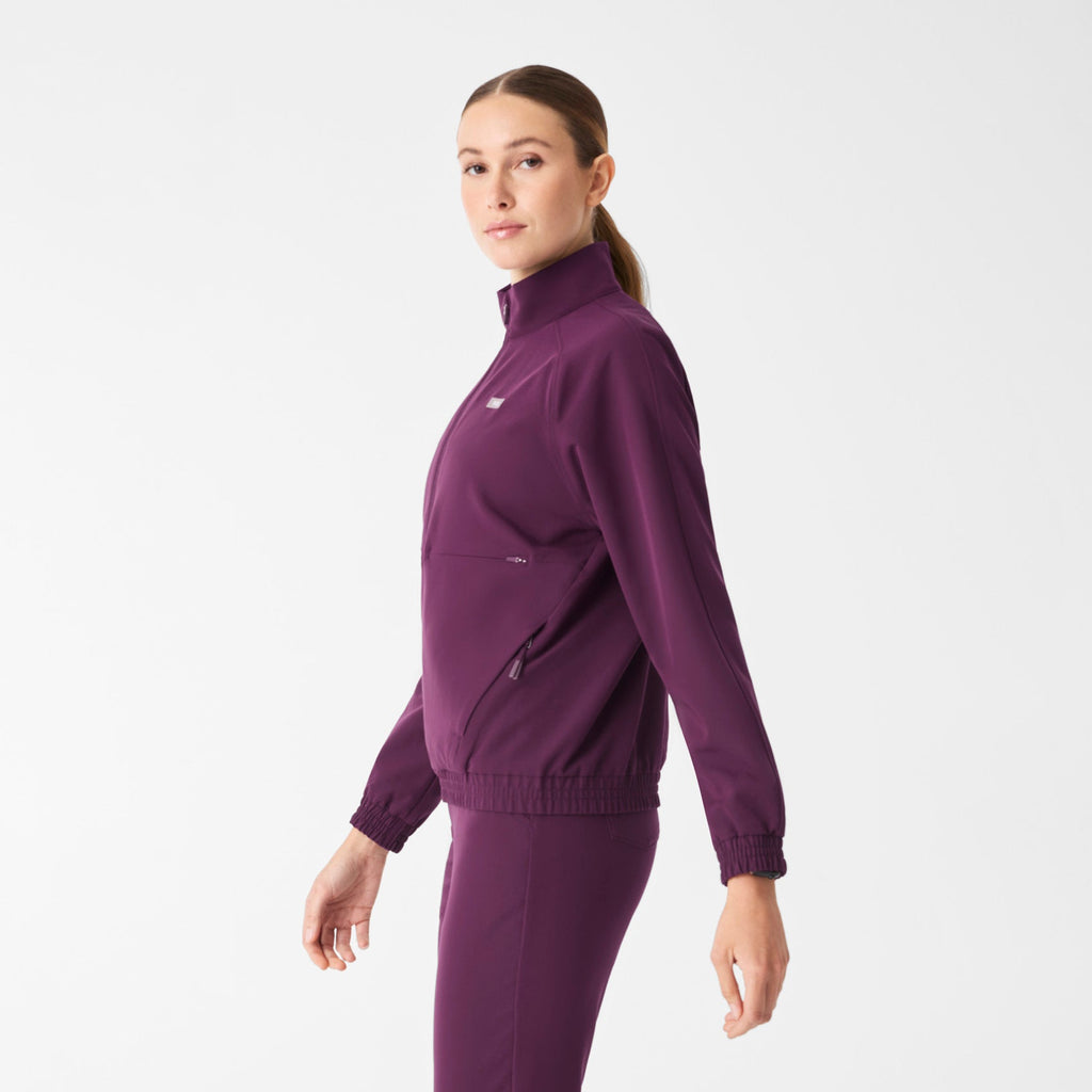 Sydney Scrub Jacket - Deep Purple