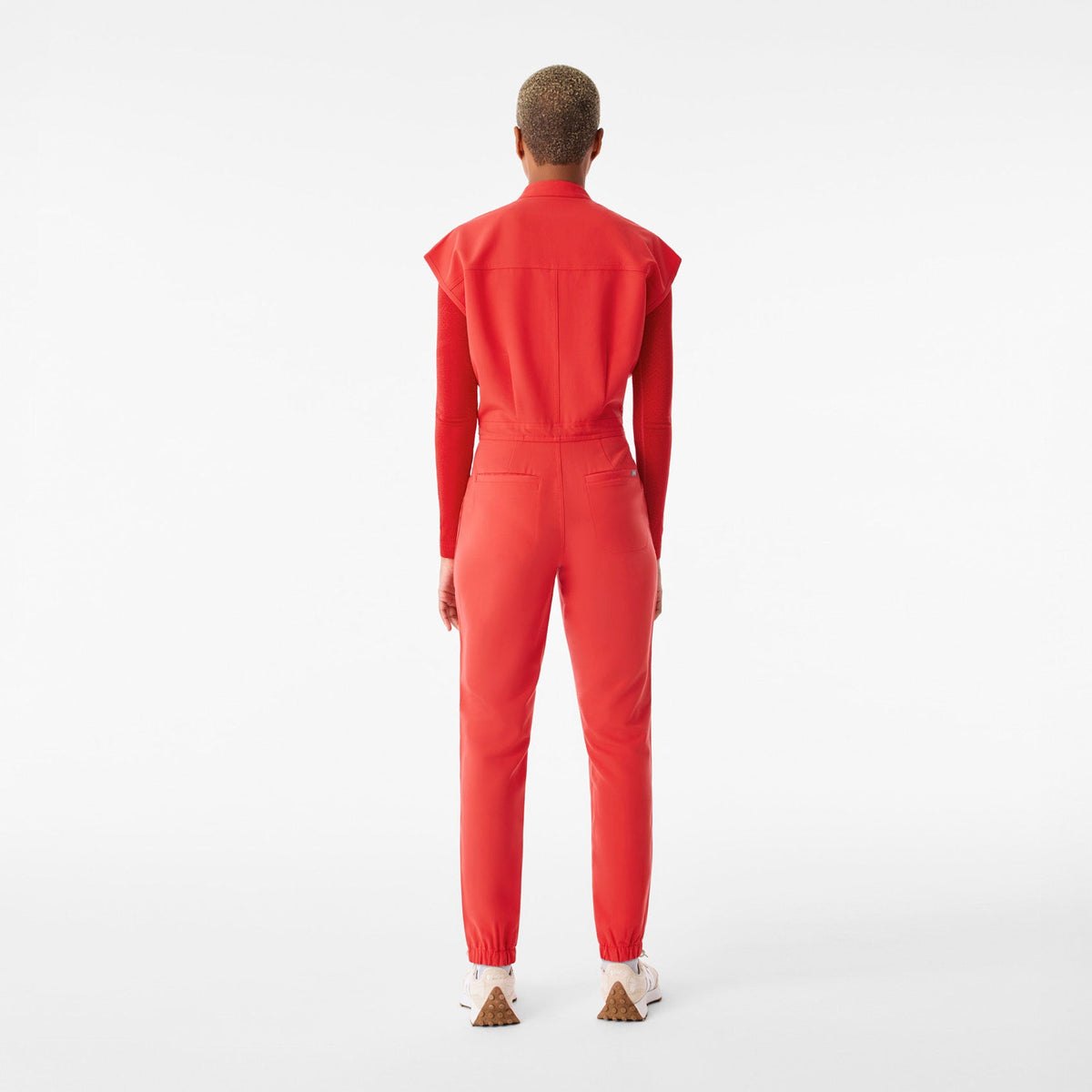 Rafaela Jogger ScrubJumpsuit™ - Hibiscus